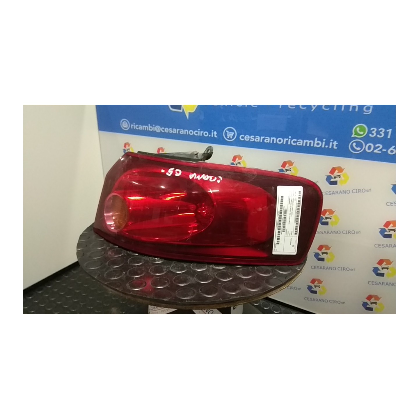 FANALE POST. PARTE EST. DX. 047 FIAT CROMA (2T) (10/07-12/11) 939A4000 51727249