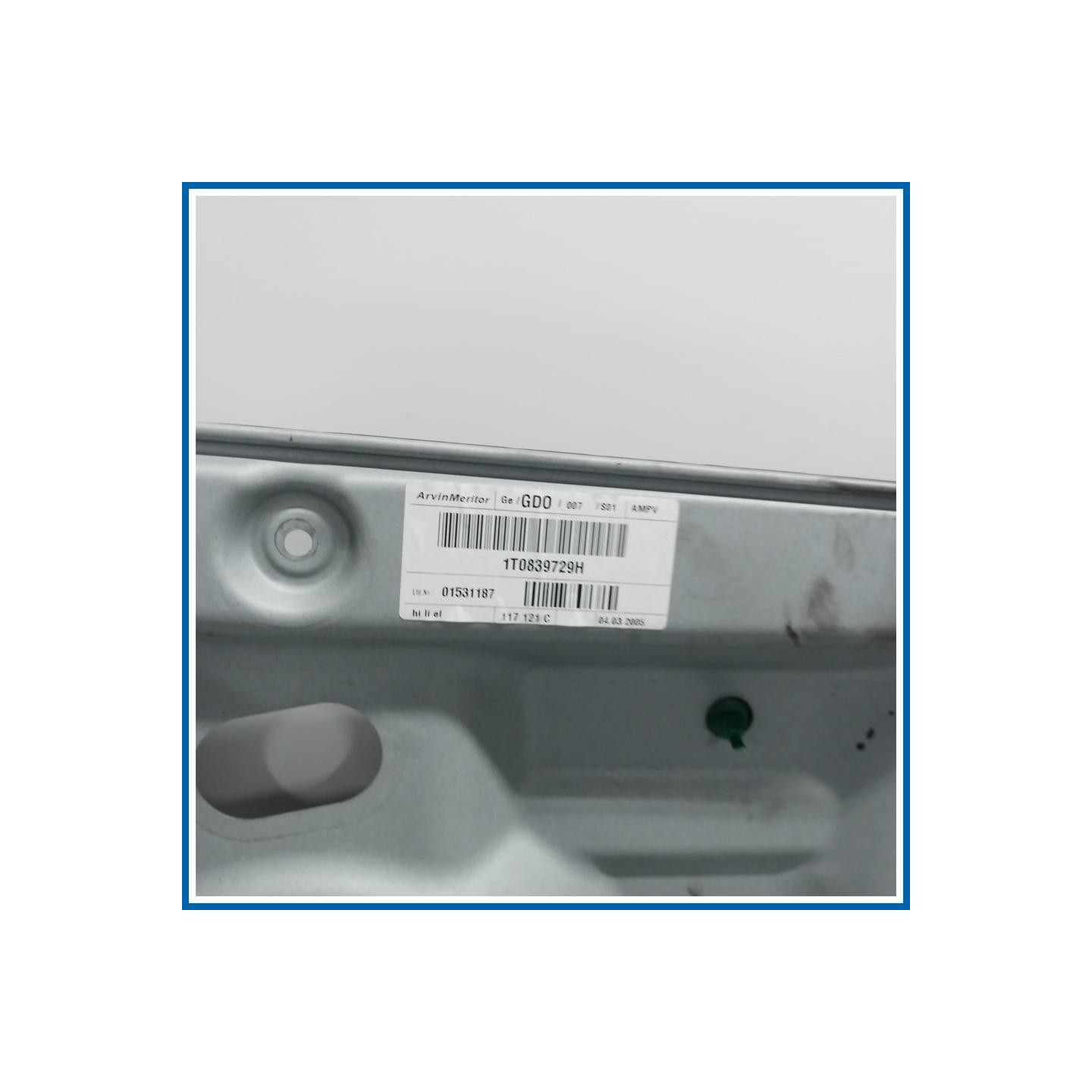 Alzacristallo porta post. sx. VOLKSWAGEN Touran II