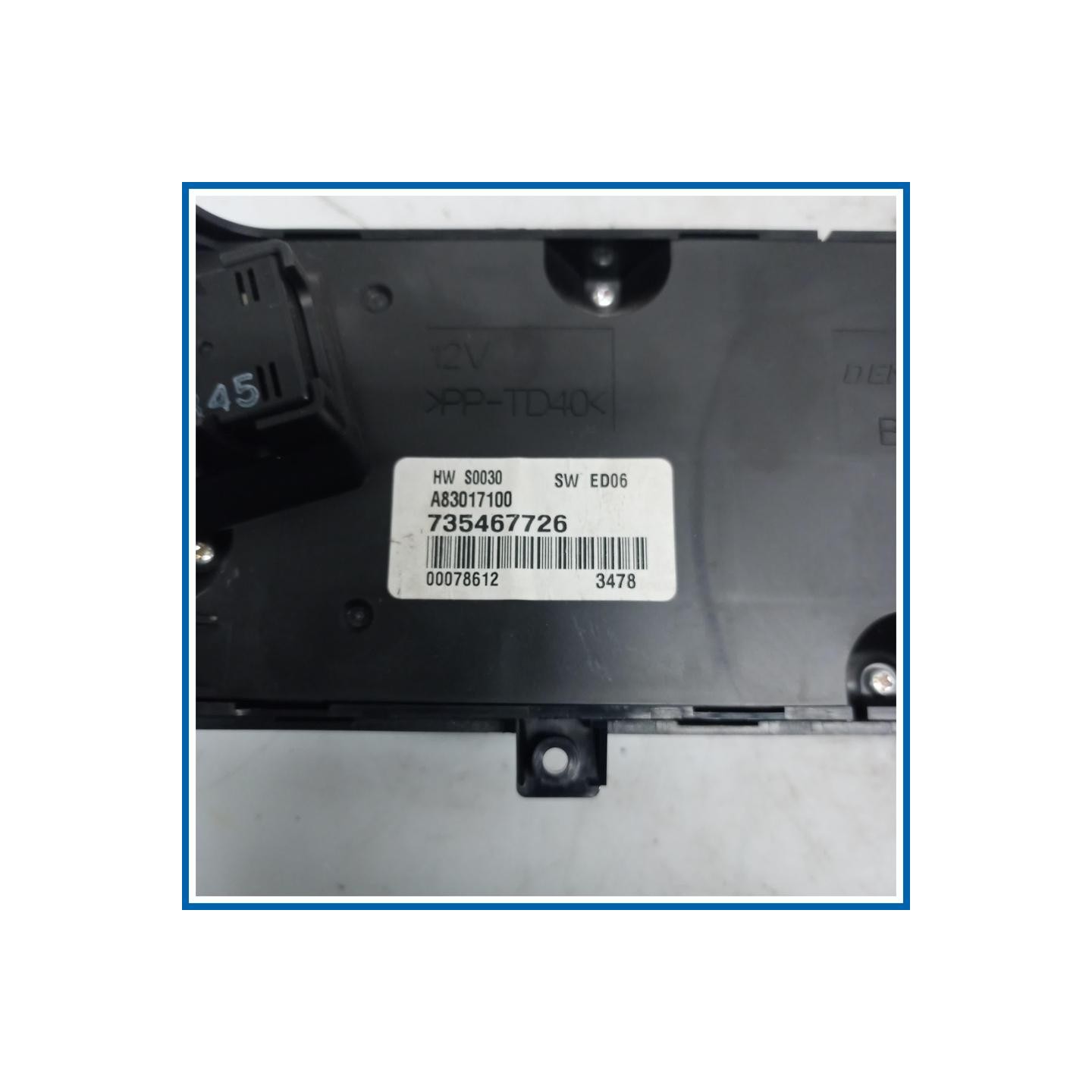 Modulo comando riscaldamento / clima LANCIA Ypsilon II