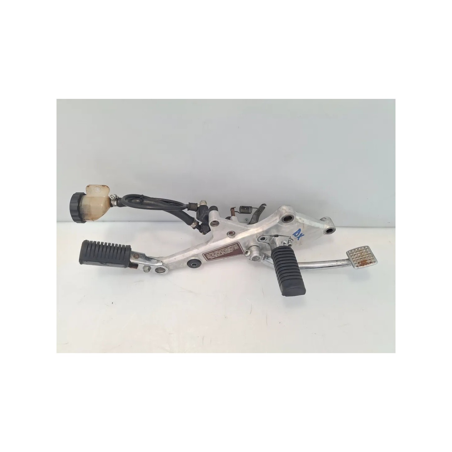 Piastra attacco pedana appoggiapiedi anteriore e posteriore Honda CB 750 F Honda CB 750 F Bol d'Or/ cafe' racer (1980-1983) Dest