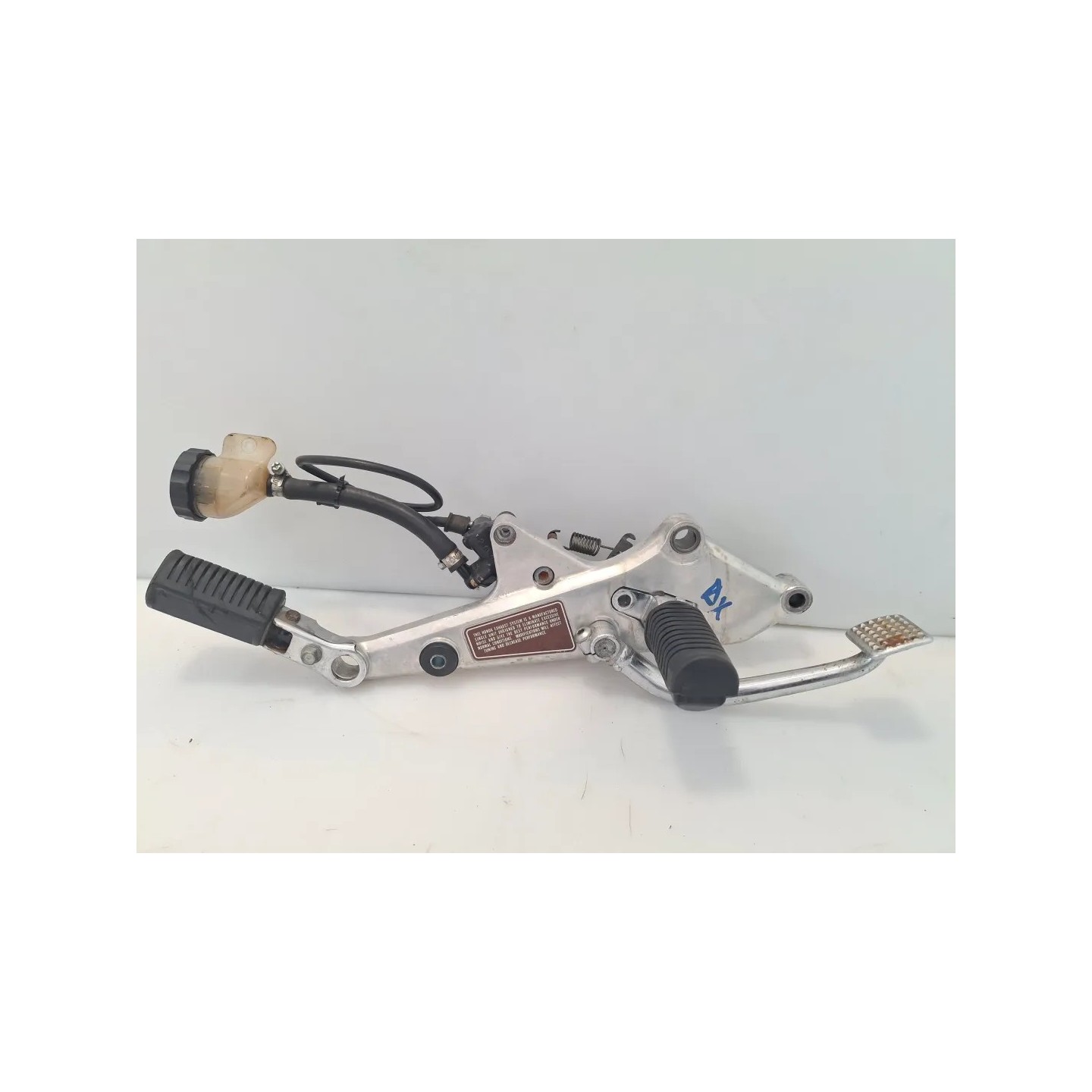 Piastra attacco pedana appoggiapiedi anteriore e posteriore Honda CB 750 F Honda CB 750 F Bol d'Or/ cafe' racer (1980-1983) Dest