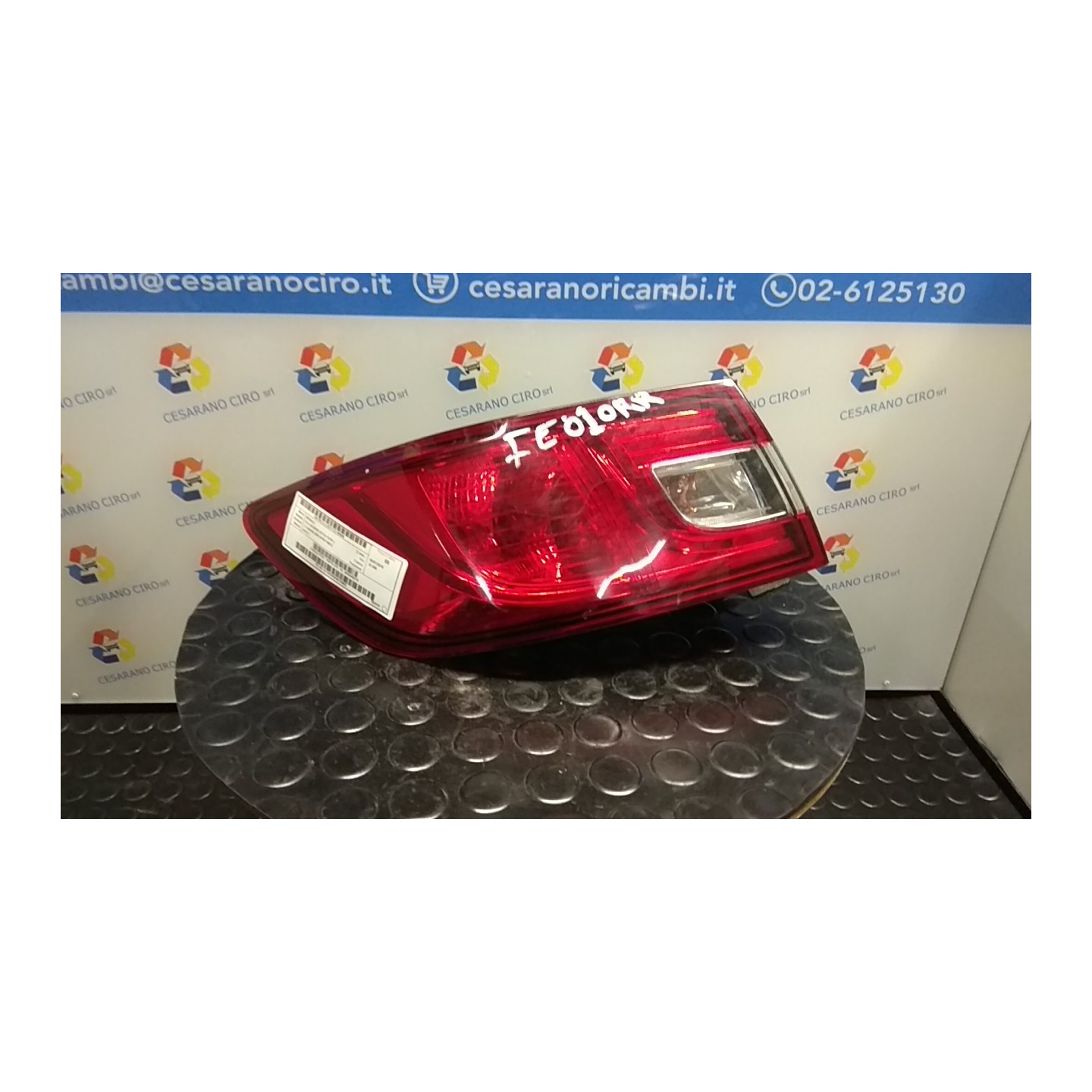 FANALE POST. PARTE EST. SX. 098 RENAULT CLIO 4A SERIE (07/12-12/16) D4FD7 265554091R