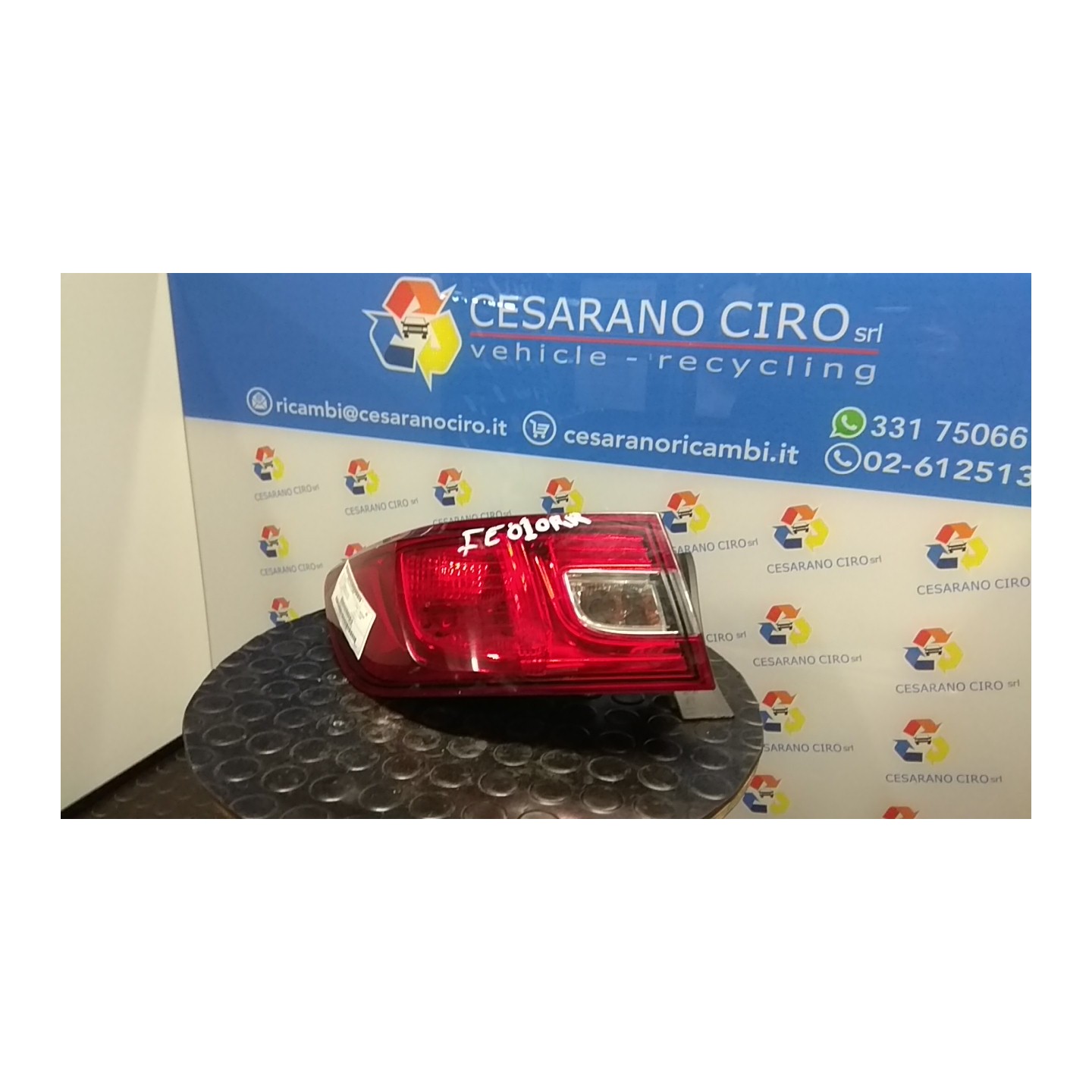 FANALE POST. PARTE EST. SX. 098 RENAULT CLIO 4A SERIE (07/12-12/16) D4FD7 265554091R