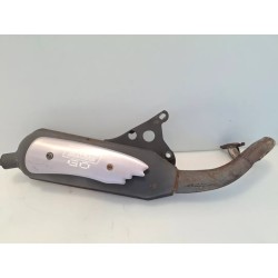 Silenziatore scarico completo Malaguti F12-R Phantom 50 LC (07-) F12-R Phantom 50 LC 