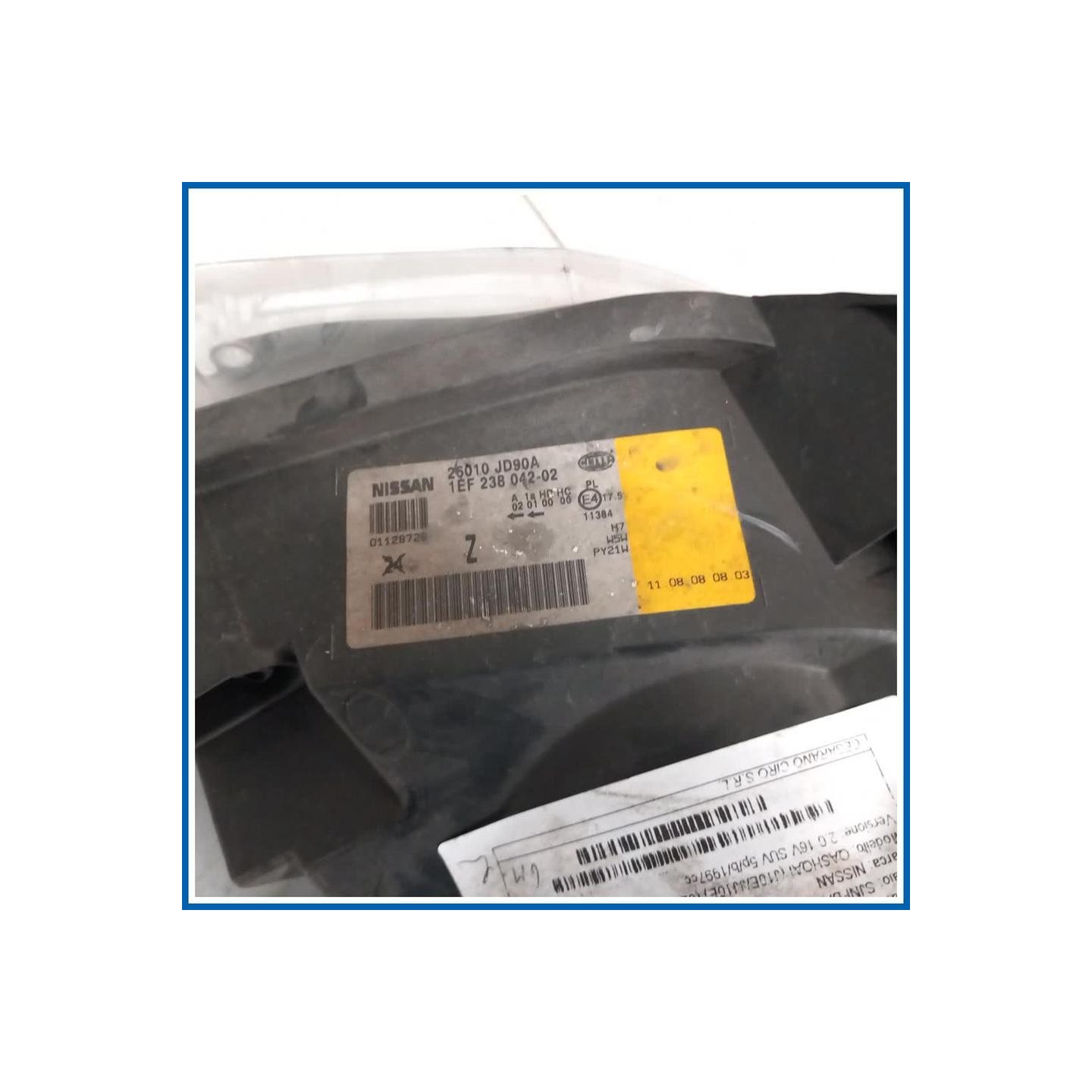 Proiettore ant. dx. NISSAN Qashqai I