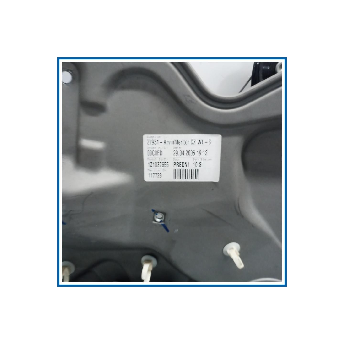 Alzacristallo porta ant. sx. SKODA OCTAVIA (1Z) (08/04>01/09