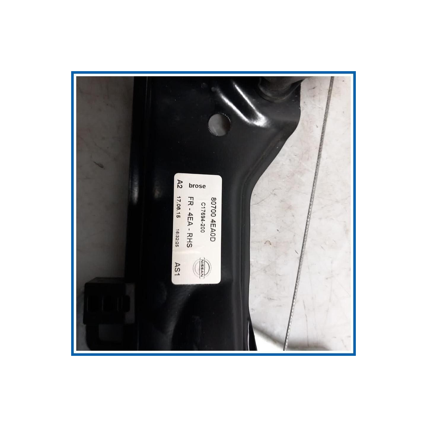 Alzacristallo porta ant. dx. NISSAN Qashqai II