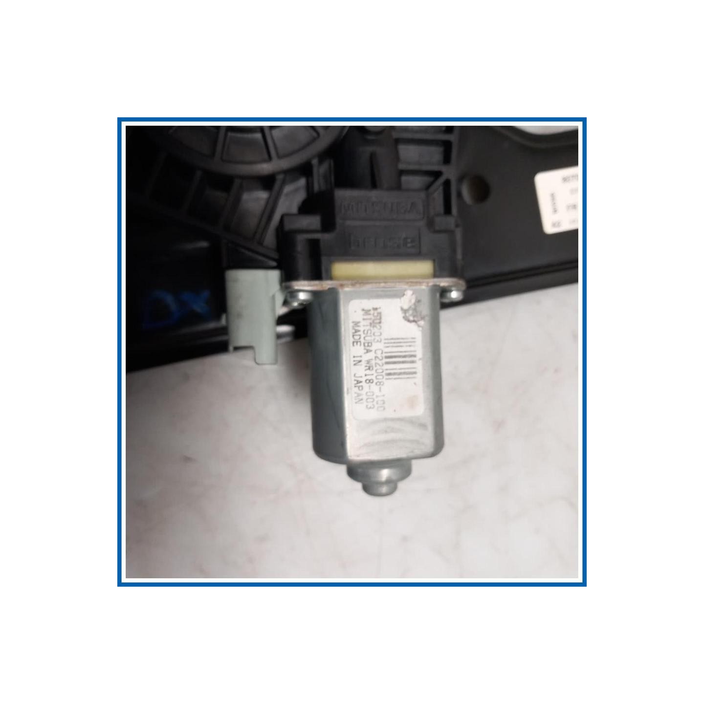 Alzacristallo porta ant. dx. NISSAN Qashqai II