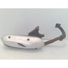 Silenziatore scarico completo Piaggio Liberty 50 2T (E2) (09-16) Liberty 50 2T RST 