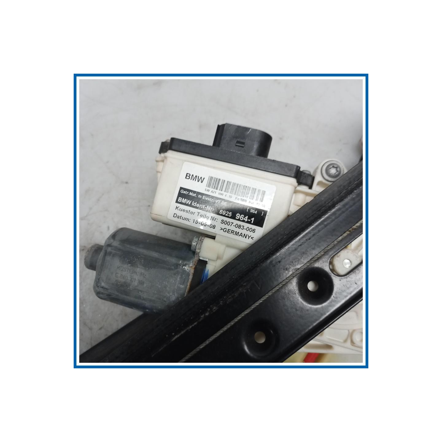 Alzacristallo porta ant. dx. BMW X3 E83