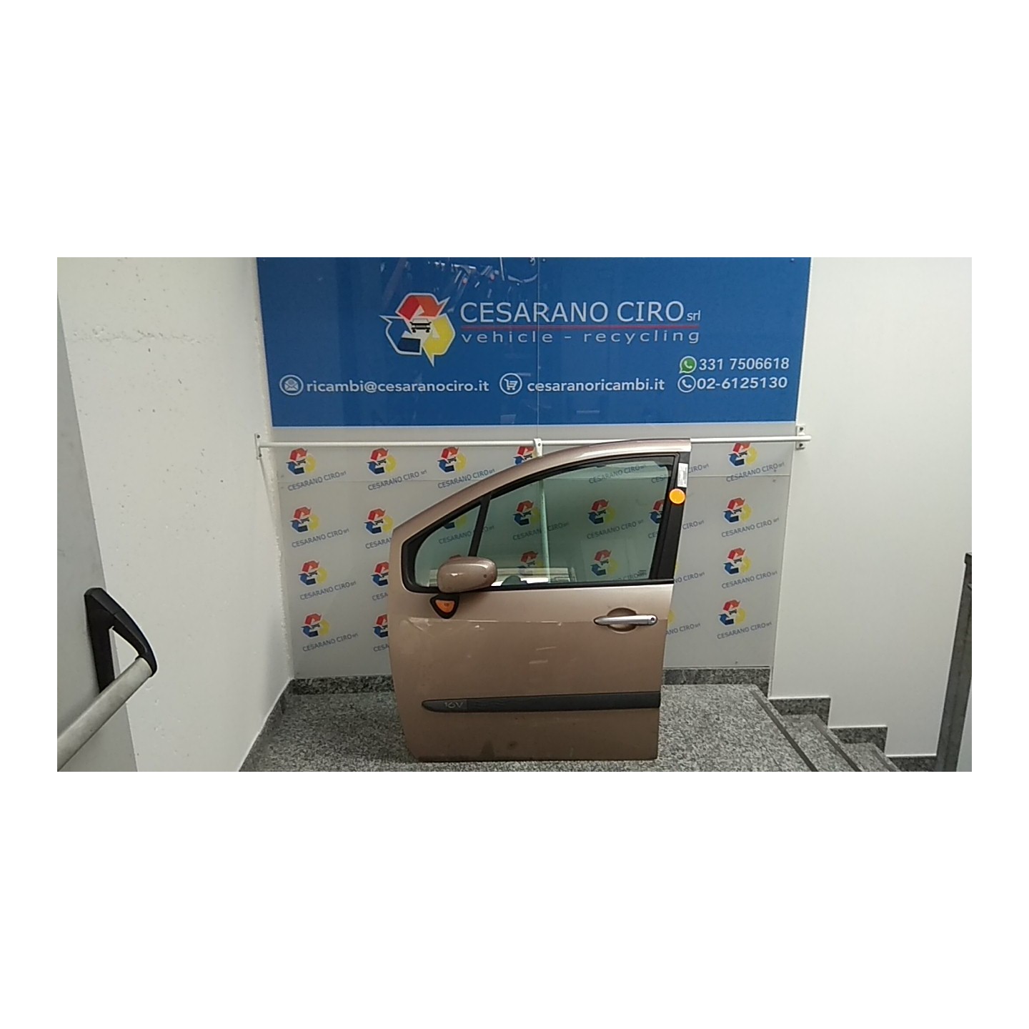 PORTA ANT. SX. 027 RENAULT MODUS 1A SERIE (09/04-01/08) D4FD7 7751475517