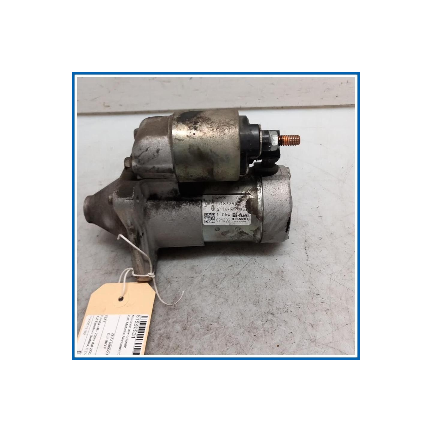 Motorino avviamento FIAT Panda II