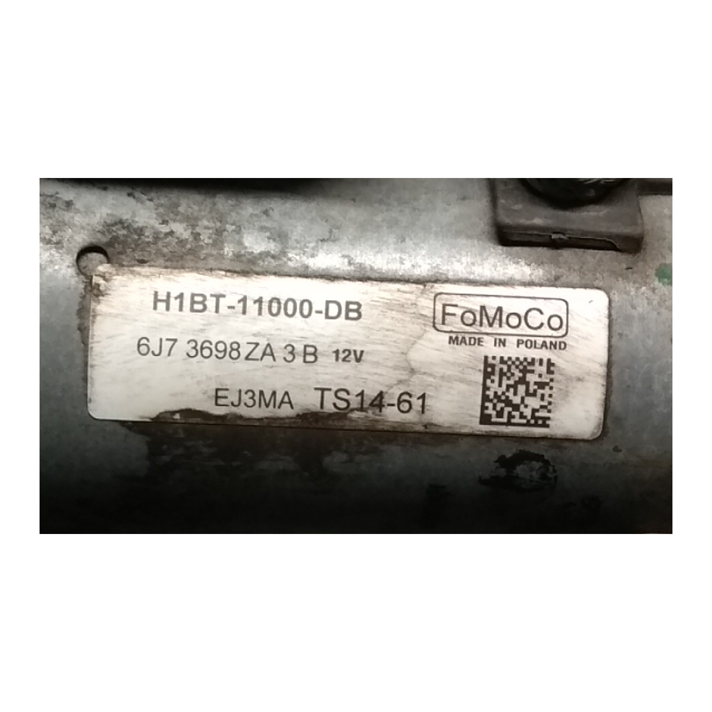 MOTORINO AVVIAMENTO 046 FORD FIESTA (CE1) (04/17-) XUJG 2140094