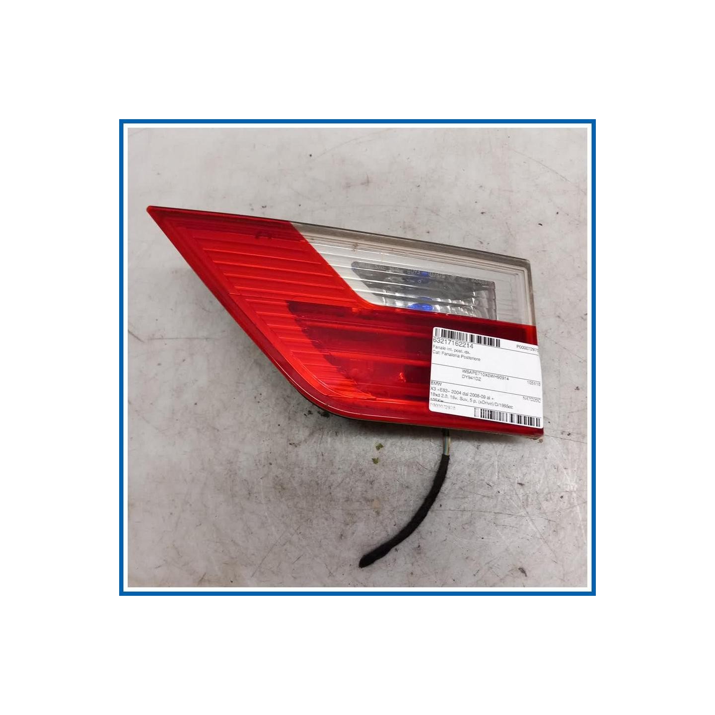 Fanale int. post. dx. BMW X3 E83