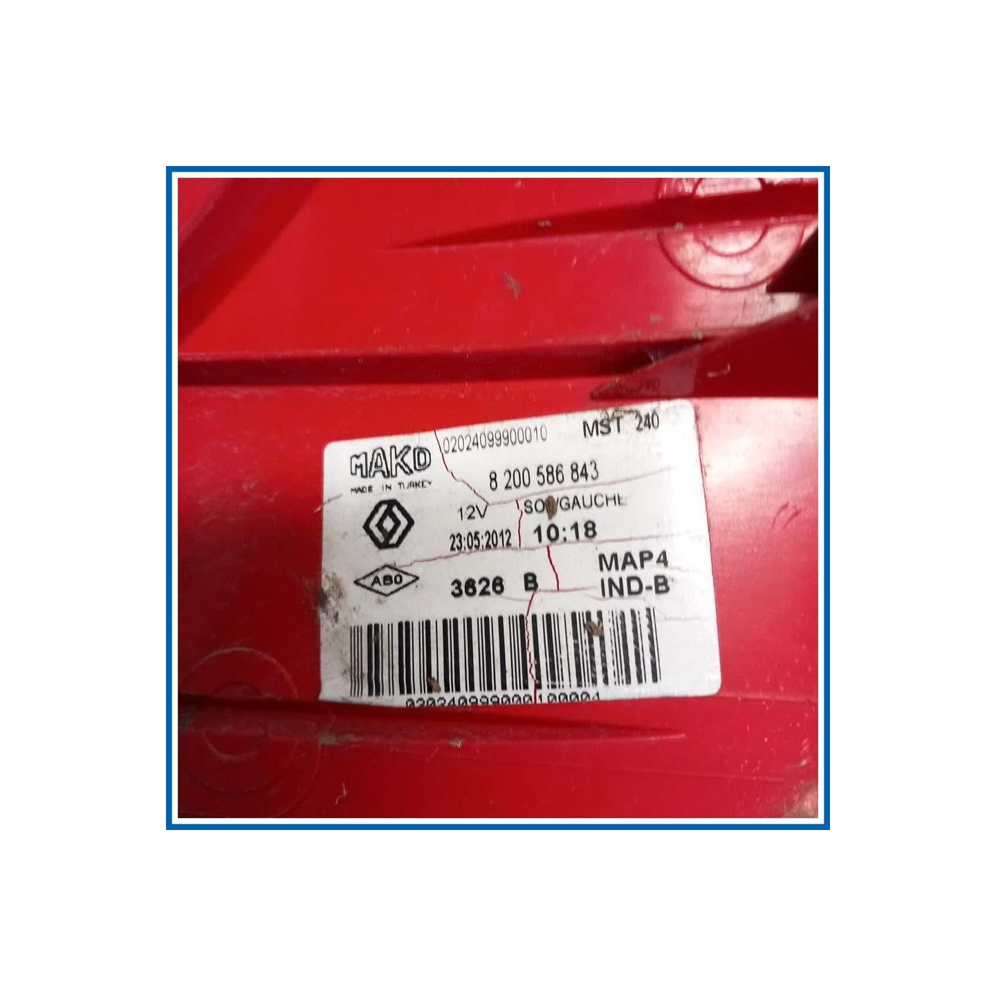 Fanale post. sx. RENAULT Clio III SW