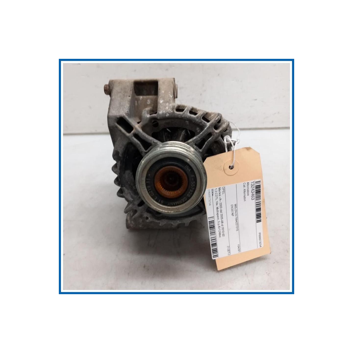 Alternatore OPEL Meriva A