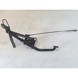 Piastra attacco pedana appoggiapiedi anteriore e posteriore Honda CB 250 CB 250 Cafe Racer Destro