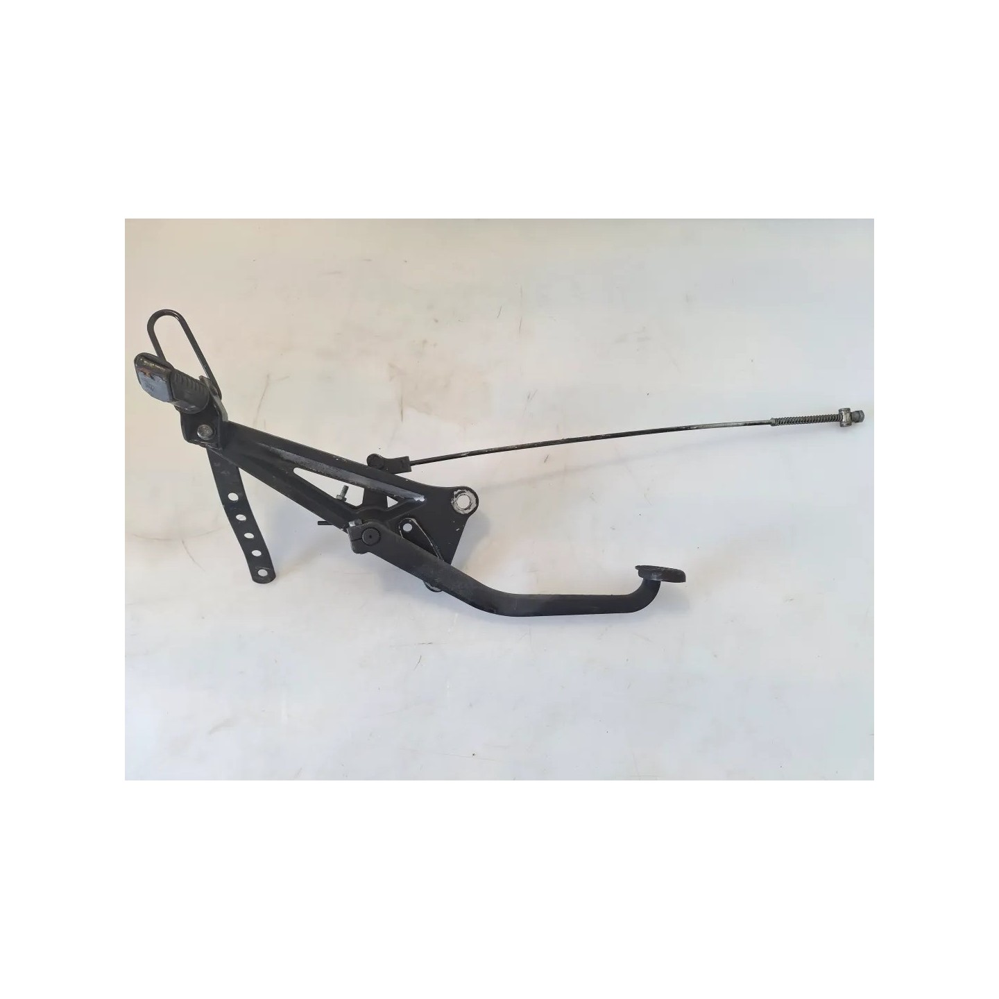 Piastra attacco pedana appoggiapiedi anteriore e posteriore Honda CB 250 CB 250 Cafe Racer Destro