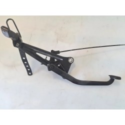Piastra attacco pedana appoggiapiedi anteriore e posteriore Honda CB 250 CB 250 Cafe Racer Destro