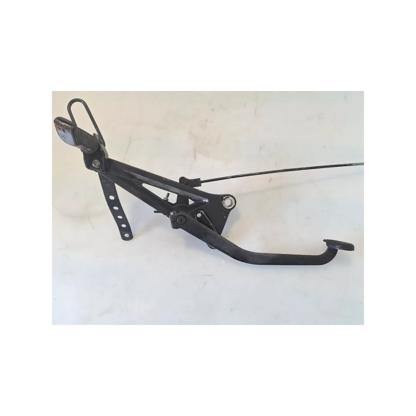 Piastra attacco pedana appoggiapiedi anteriore e posteriore Honda CB 250 CB 250 Cafe Racer Destro