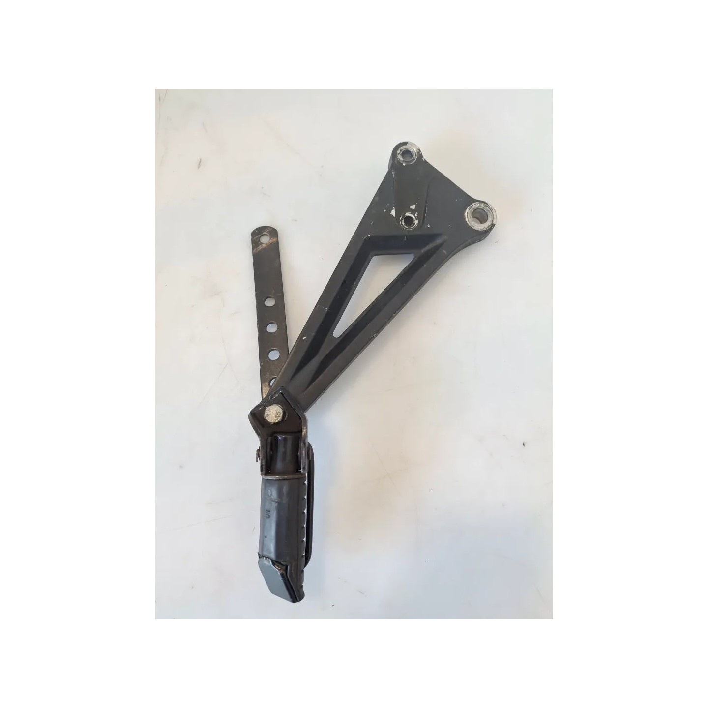 Piastra attacco pedana appoggiapiedi anteriore e posteriore Honda CB 250 CB 250 Cafe Racer Sinistro
