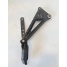 Piastra attacco pedana appoggiapiedi anteriore e posteriore Honda CB 250 CB 250 Cafe Racer Sinistro