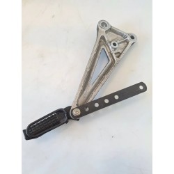 Piastra attacco pedana appoggiapiedi anteriore e posteriore Honda CB 250 CB 250 Cafe Racer Sinistro