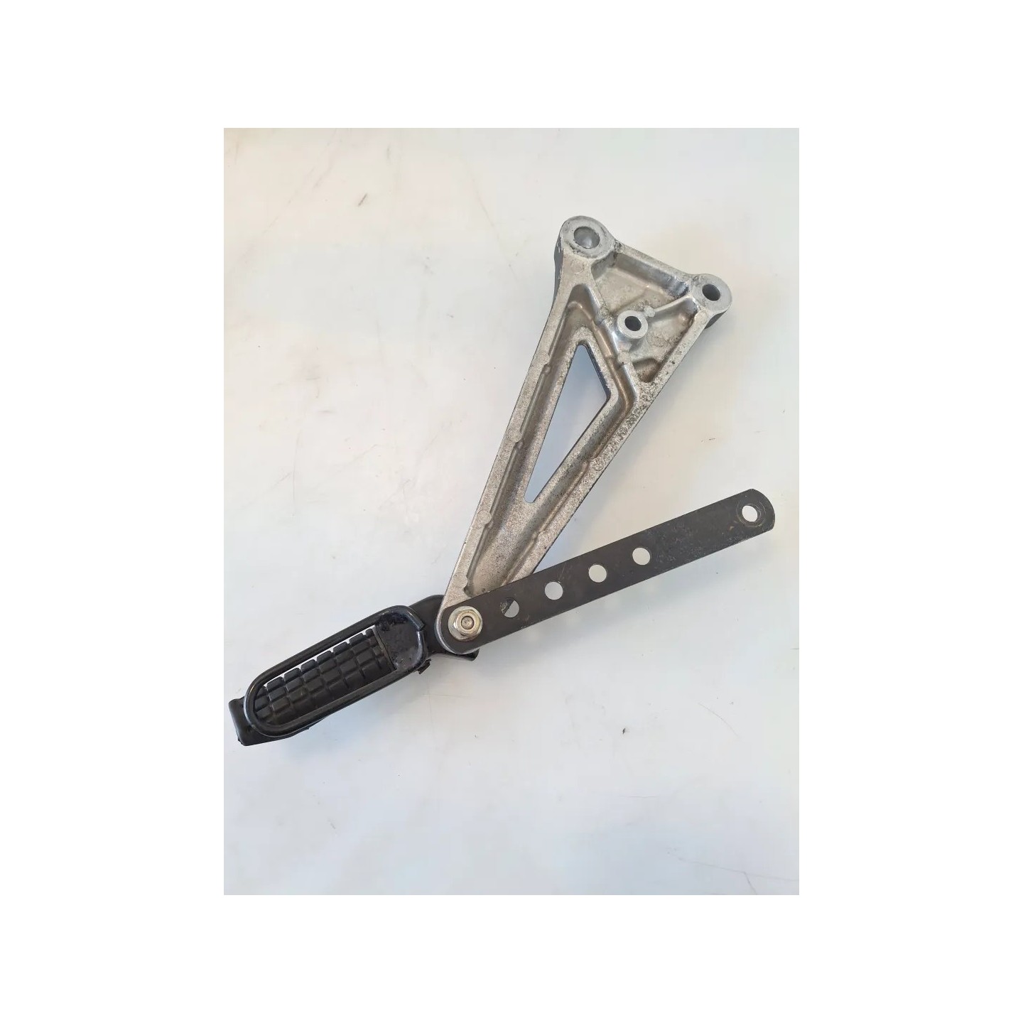 Piastra attacco pedana appoggiapiedi anteriore e posteriore Honda CB 250 CB 250 Cafe Racer Sinistro