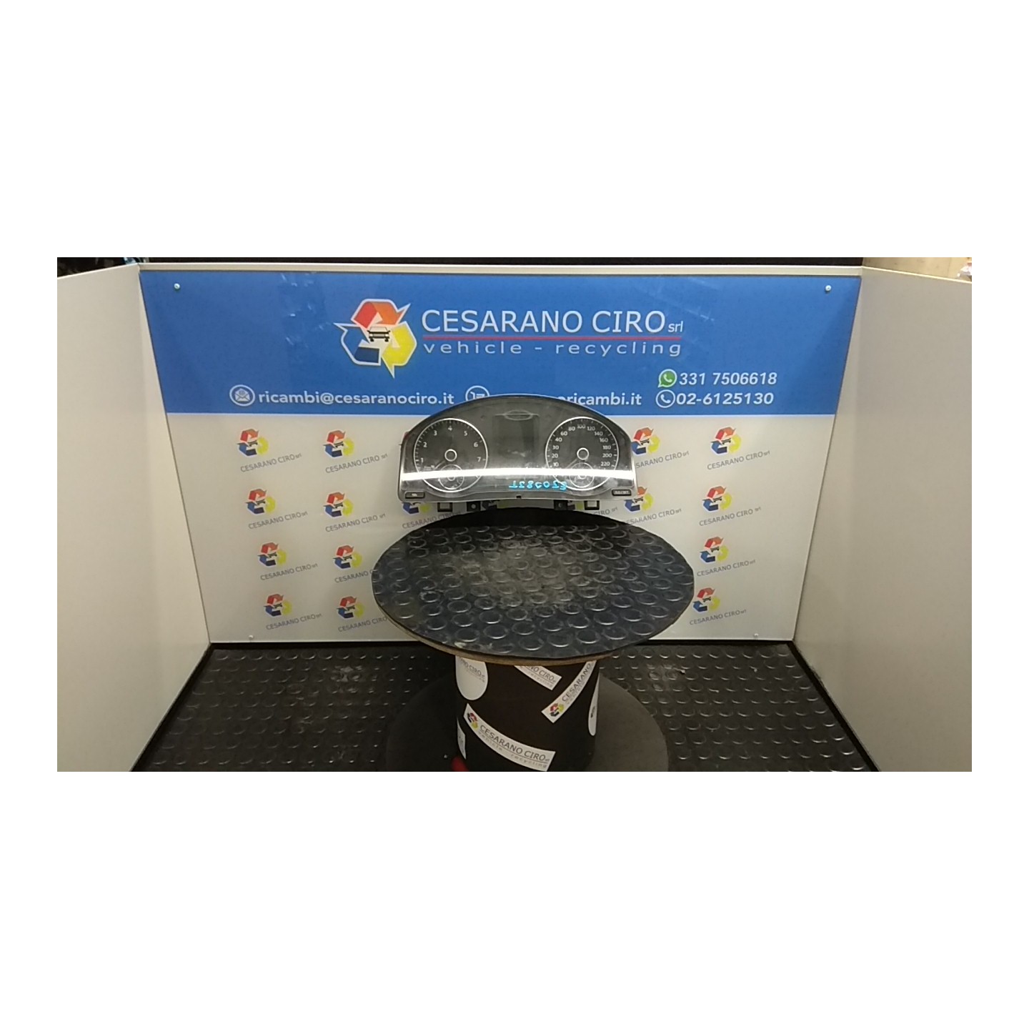 QUADRO STRUMENTI COMPL. ROTAZ. 012 VOLKSWAGEN GOLF PLUS (02/09-) CHG 5M0920872BX