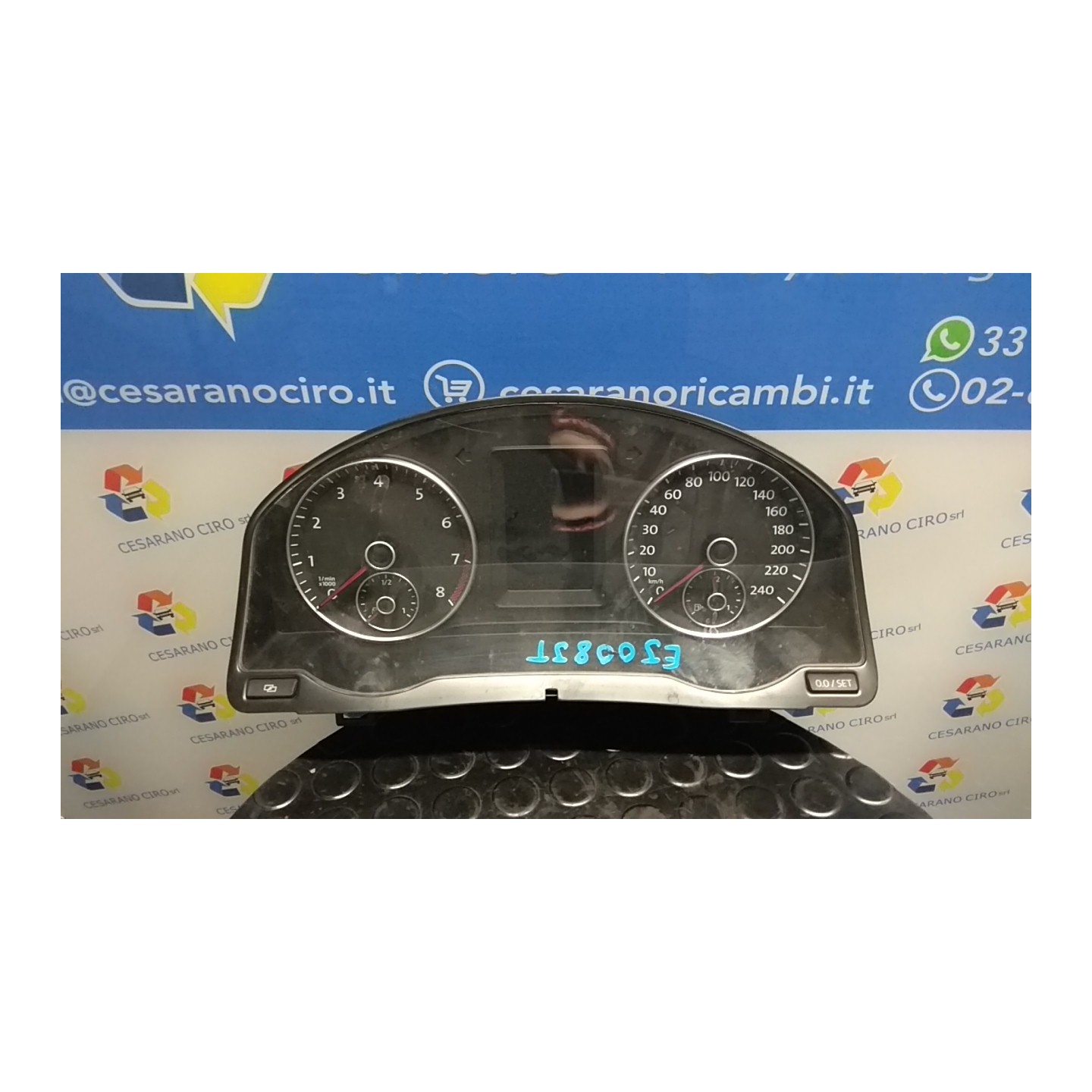 QUADRO STRUMENTI COMPL. ROTAZ. 012 VOLKSWAGEN GOLF PLUS (02/09-) CHG 5M0920872BX