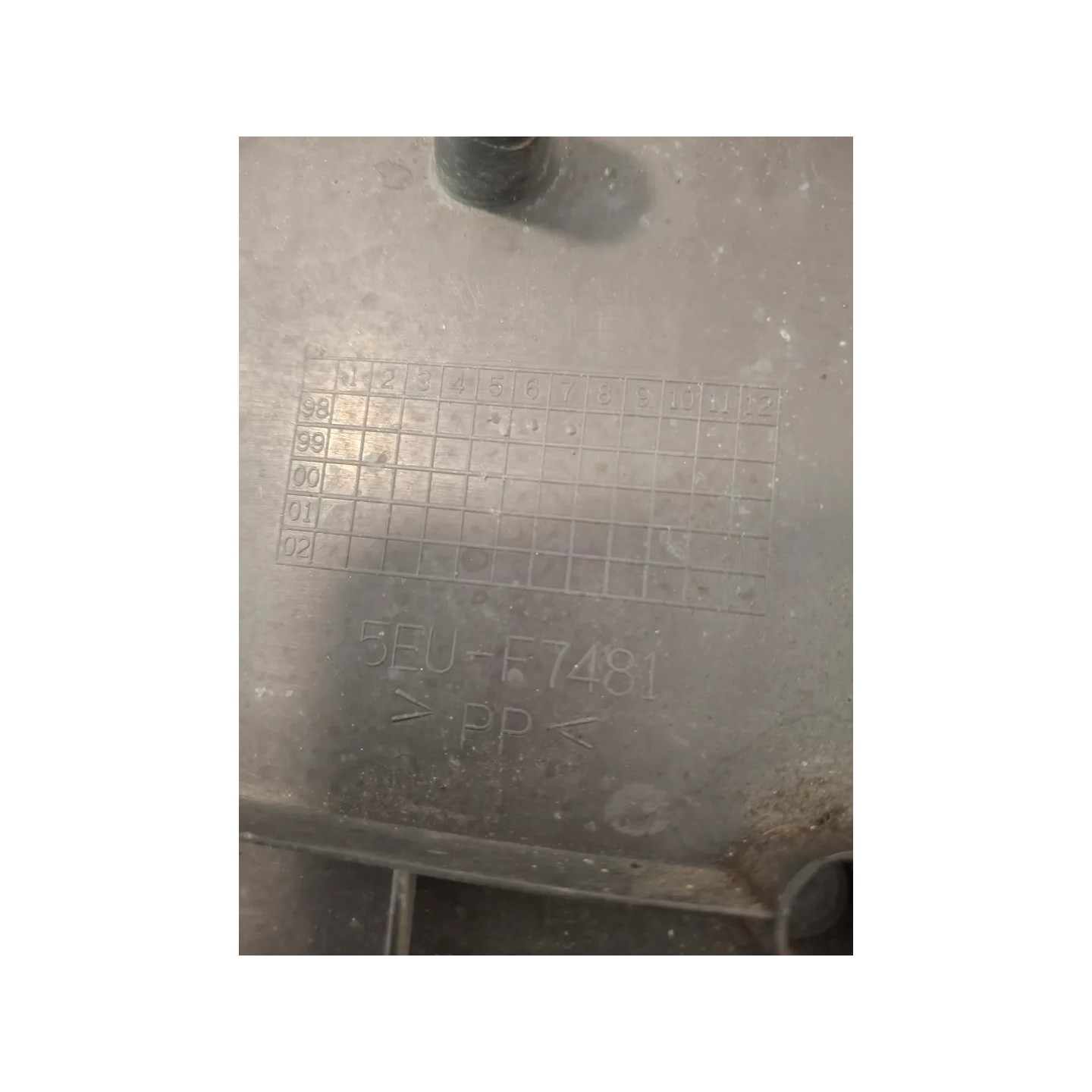 Pavimento appoggiapiedi Mbk Flipper 50 Flipper 50 (E0) 