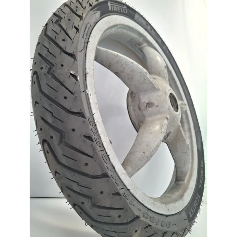 Cerchio ruota posteriore Aprilia Scarabeo 100 2T (E1) (-01) Scarabeo 100 2T (Motore Minarelli) 
