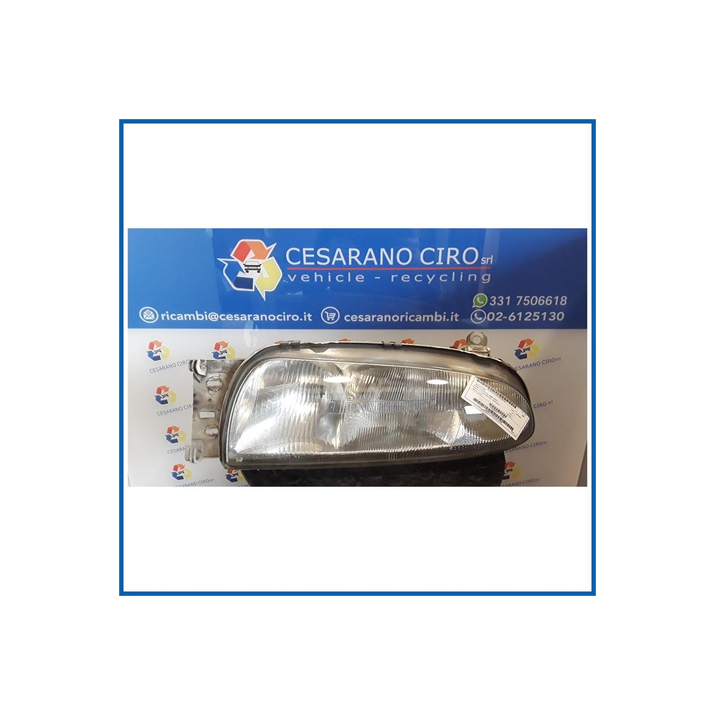 PROIETTORE SX. FORD FIESTA (DX) (09/99>02/02