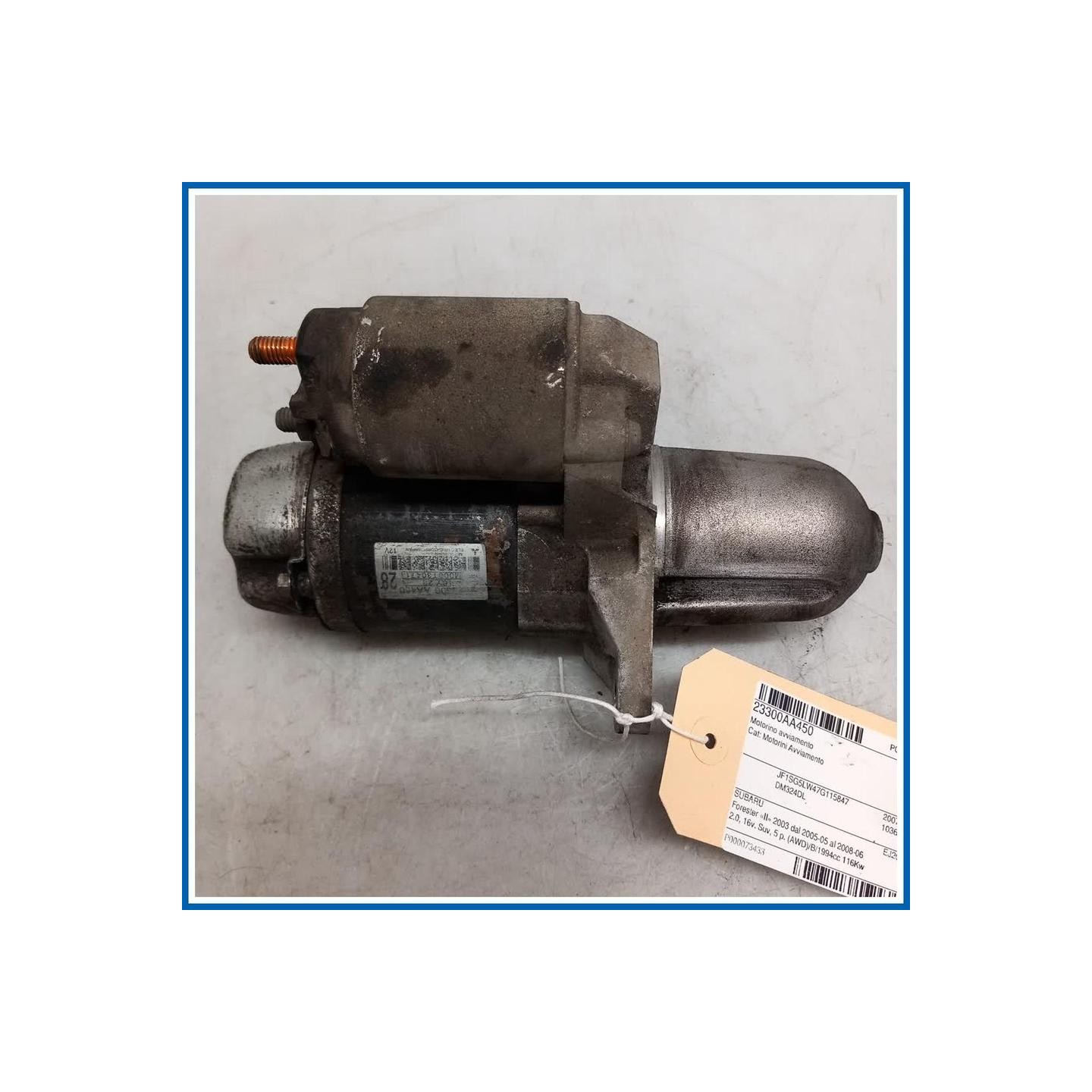 Motorino avviamento SUBARU Forester II