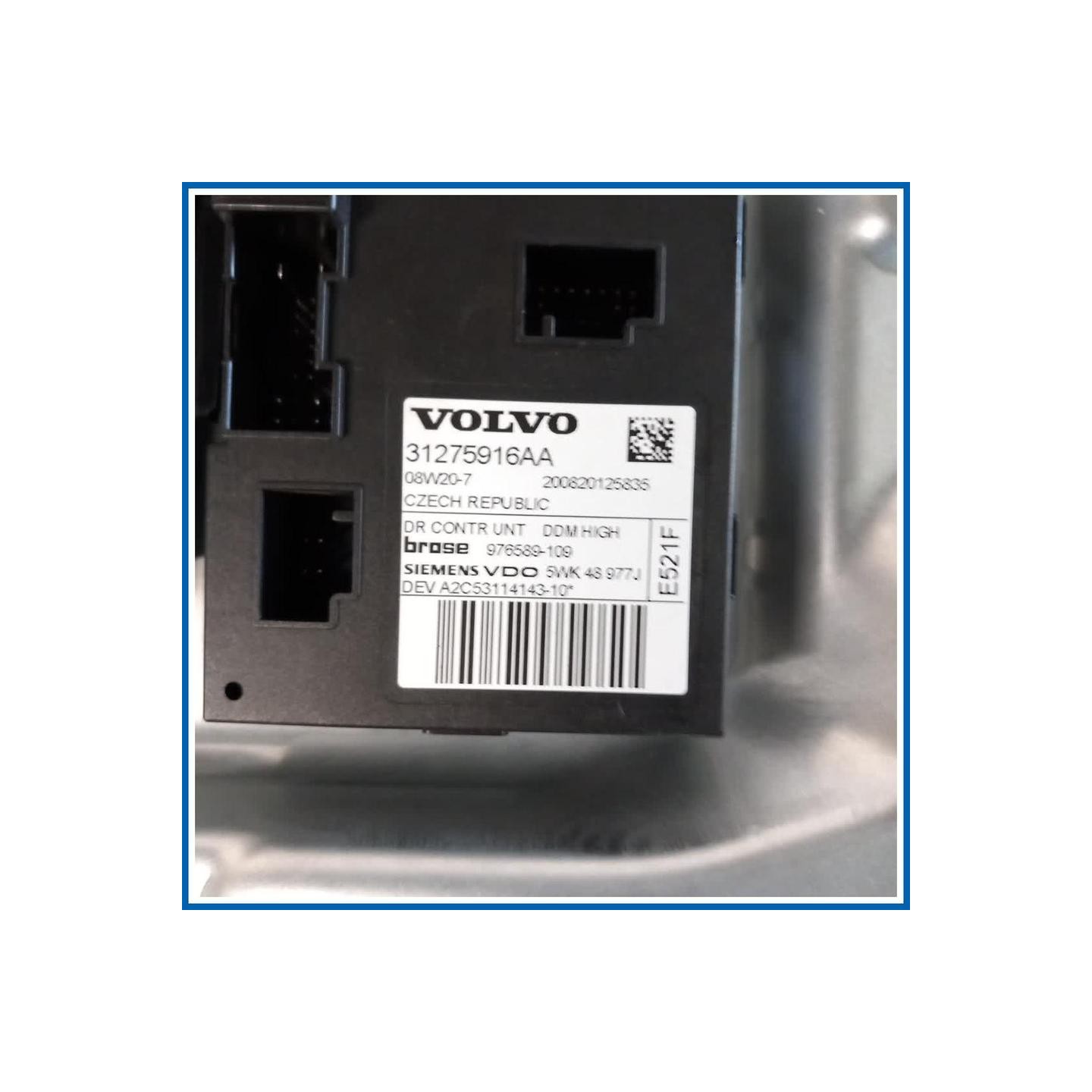 Alzacristallo porta ant. sx. VOLVO V50