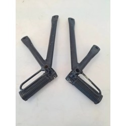 Piastra attacco pedana appoggiapiede posteriore Honda CLR 125 Cityfly CLR 125 City fly (2000-2001) 