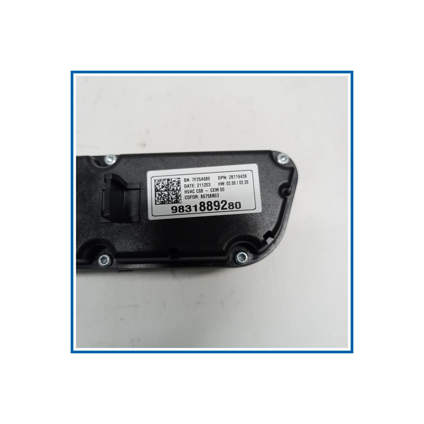 Comandi del riscaldamento OPEL Mokka B