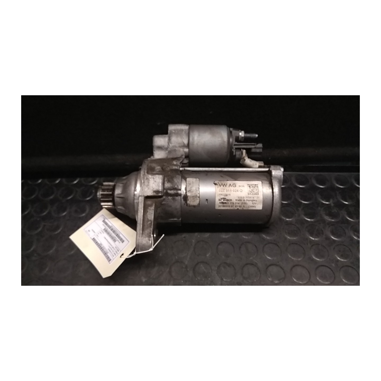 MOTORINO AVVIAMENTO 1.1KW BOSCH P/S&S 027 VOLKSWAGEN GOLF (BQ) (01/17-) CPW 02Z911024Q