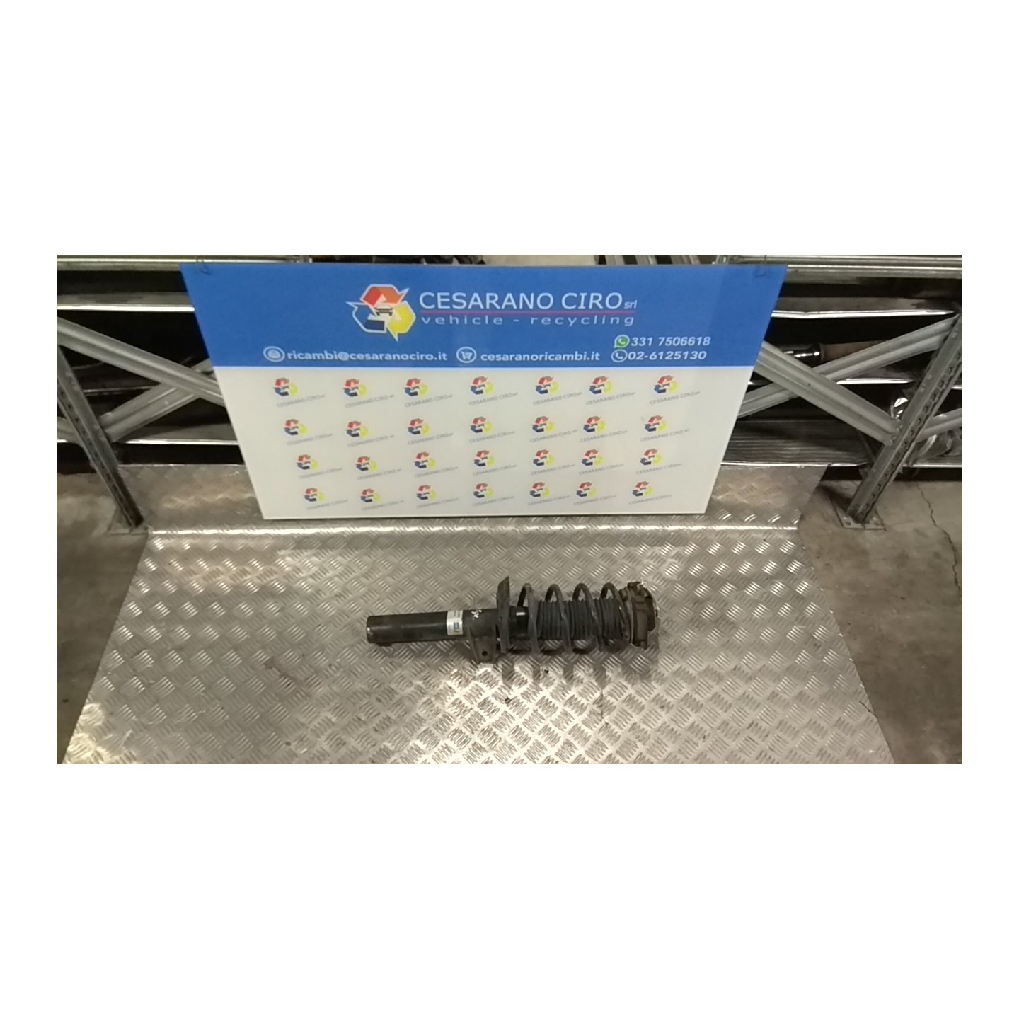 AMMORTIZZATORE ANT. 49,6MM SX. 074 AUDI A3 CABRIO (8P) (02/08-) BZB 1K0413031DA