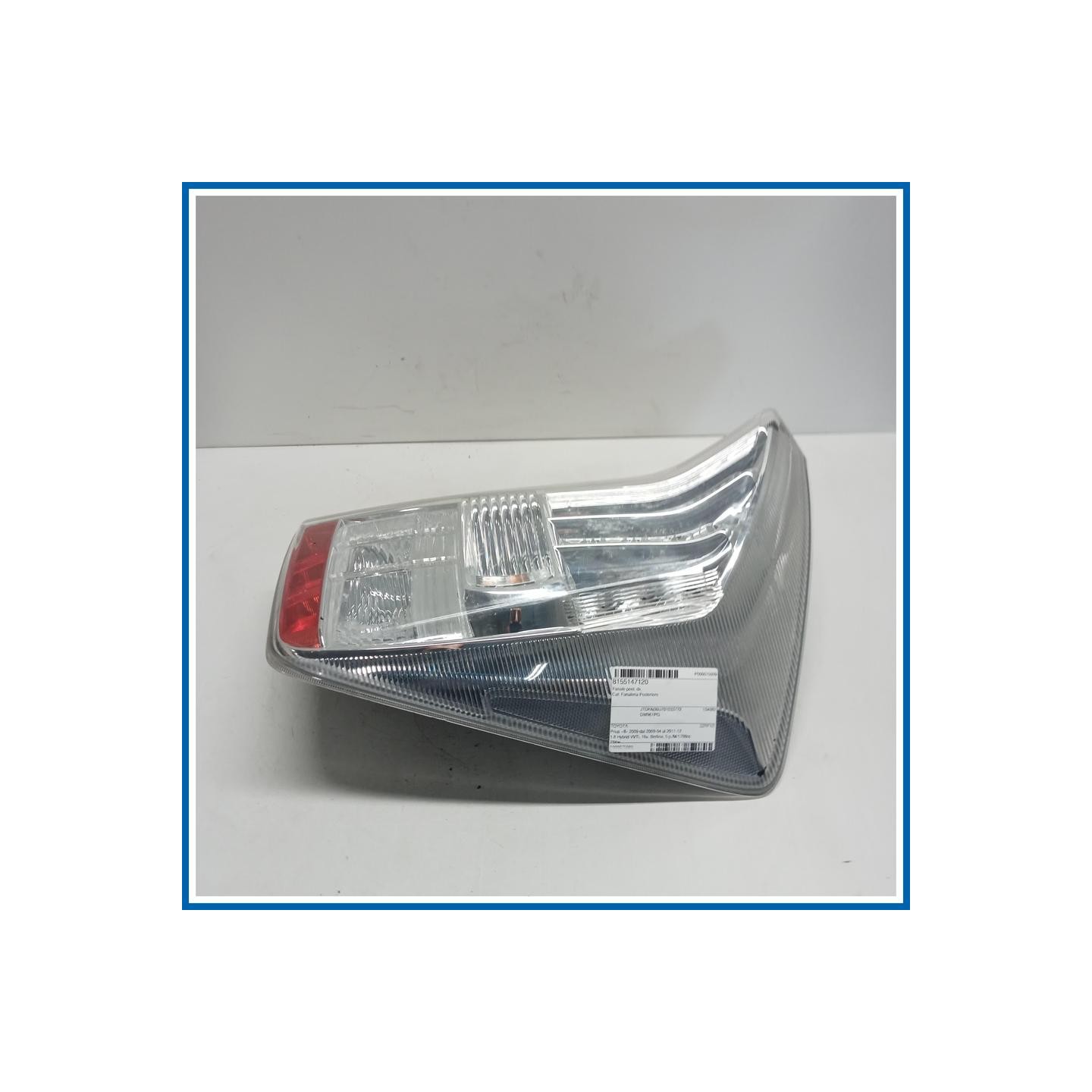 Fanale post. dx. TOYOTA Prius II