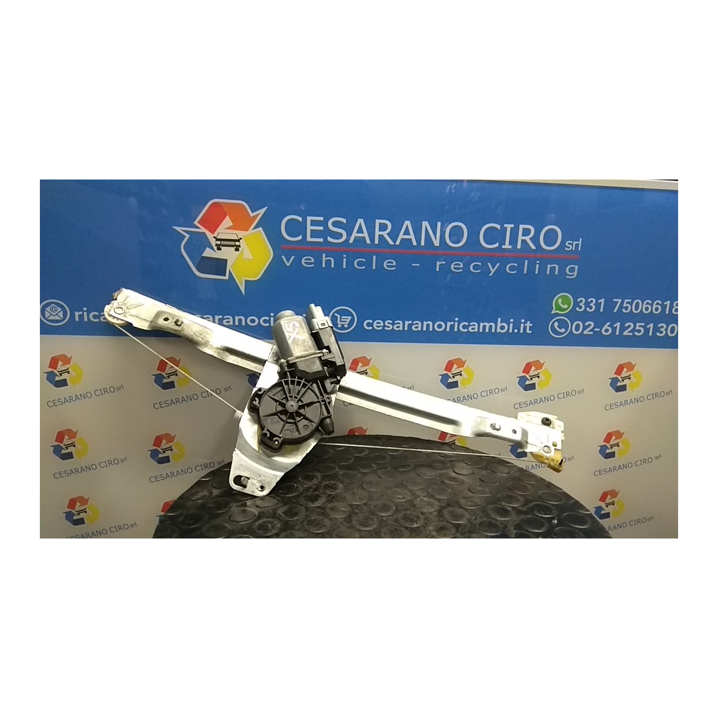 ALZACRISTALLO ELETTR. PORTA POST. C/MOTORINO SX. 038 CITROEN C4 PICASSO (09/06-08/13) 9HZ 9223C1