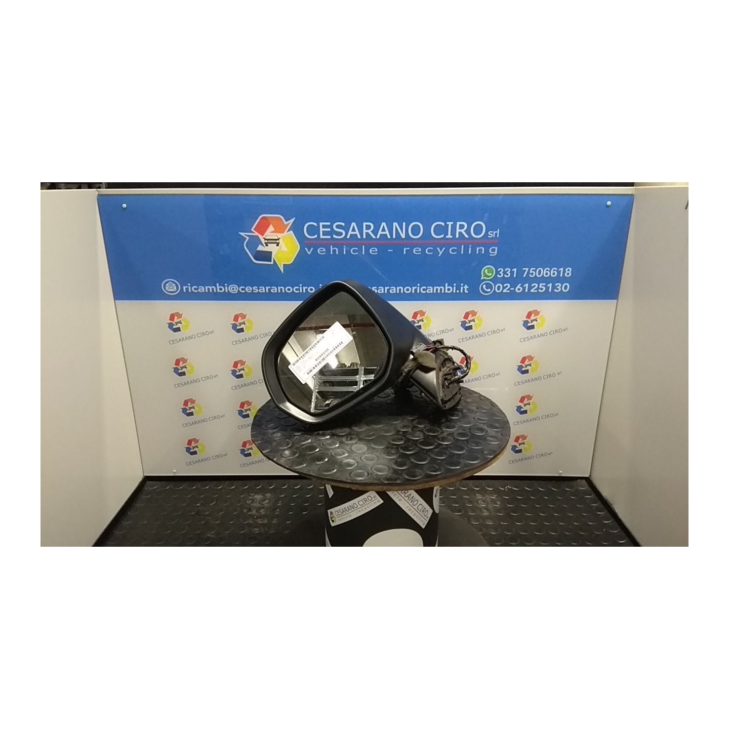 RETROVISORE EST. REGOLAZ. ELETTR. RIPIEGHEVOLE C/MEMORIA SX. 039 CITROEN C4 PICASSO (09/06-08/13) 9HZ 8153H4
