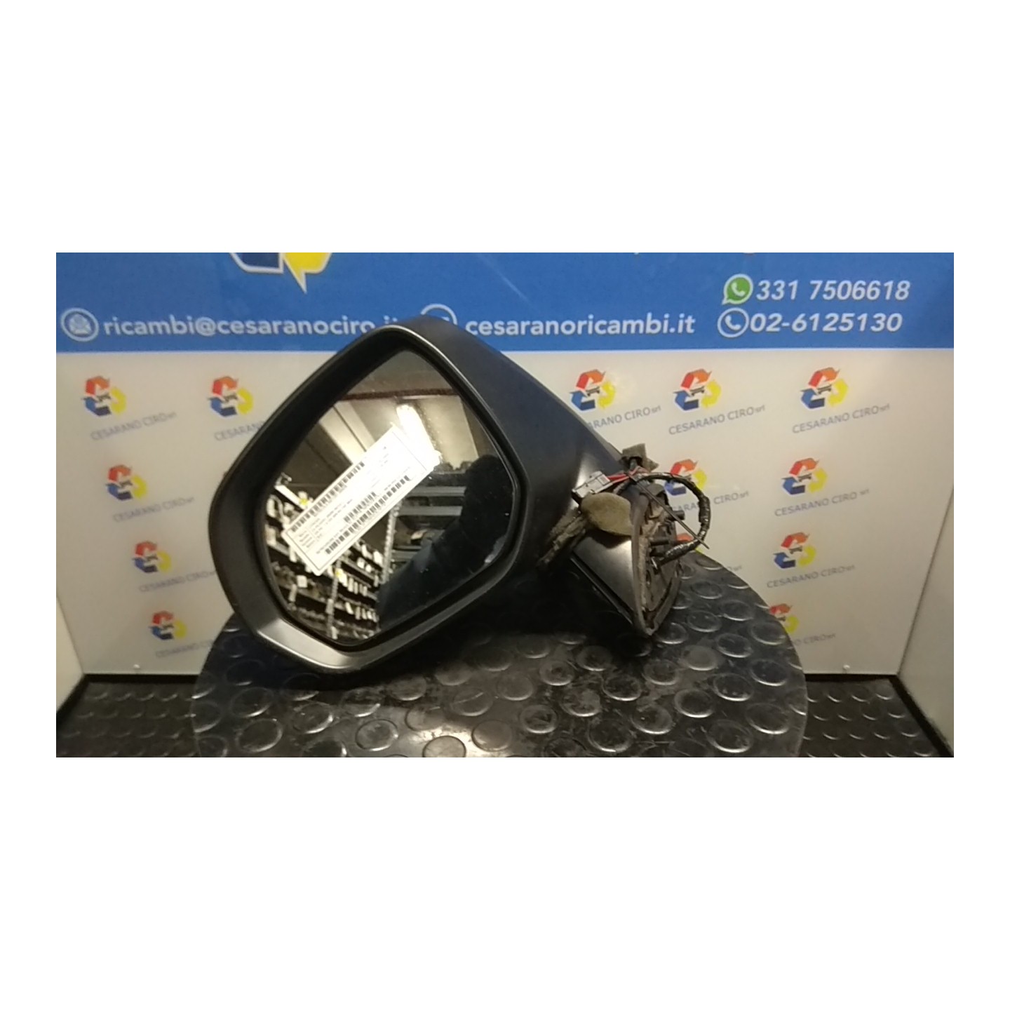 RETROVISORE EST. REGOLAZ. ELETTR. RIPIEGHEVOLE C/MEMORIA SX. 039 CITROEN C4 PICASSO (09/06-08/13) 9HZ 8153H4