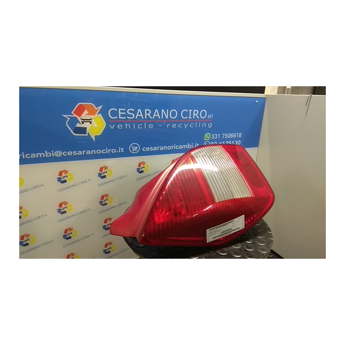 FANALE POST. CAN CAN SX. 072 CITROEN C2 (09/03-01/10) HFX 6350Y0