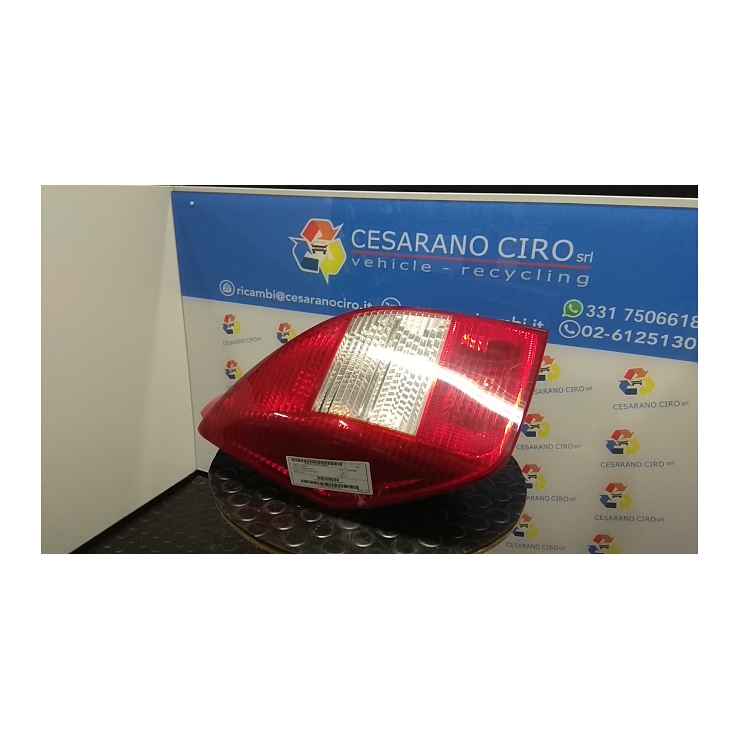 FANALE POST. CAN CAN SX. 072 CITROEN C2 (09/03-01/10) HFX 6350Y0