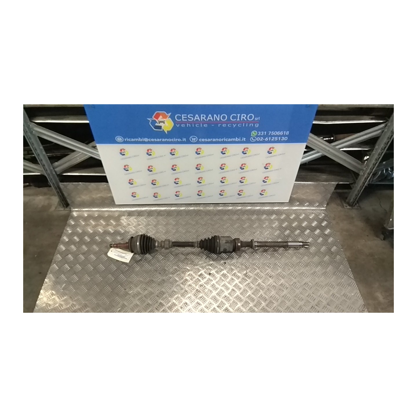 SEMIALBERO ANT. COMPL. DX. 084 TOYOTA RAV 4 3A SERIE (01/06-10/10) 2ADFTV 4341042210