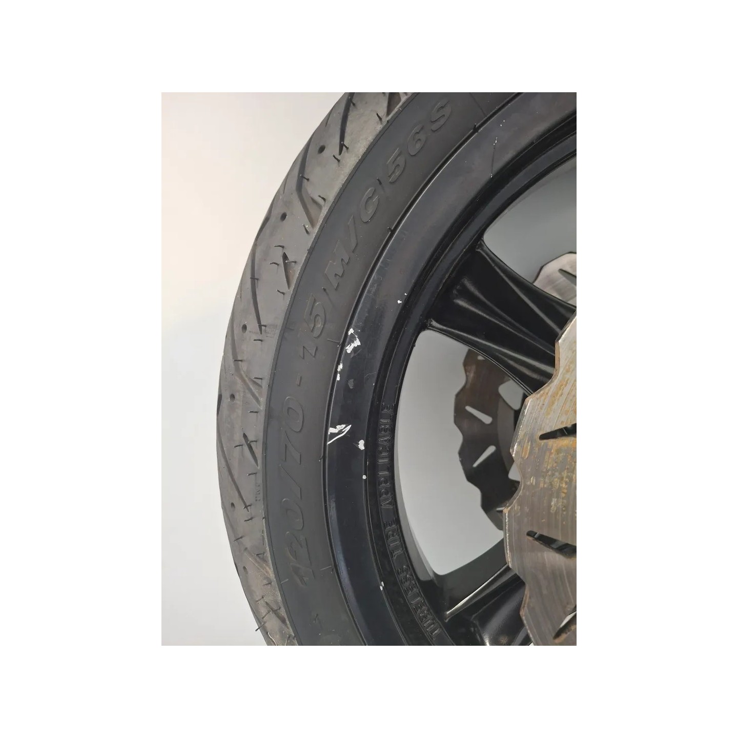 Ruota/cerchio anteriore con cuscinetti Kymco Xciting 500i Xciting 500i R 