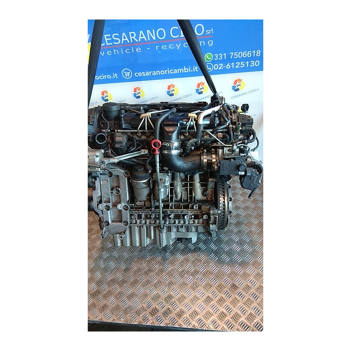 MOTORE SEMICOMPL. ROTAZ. 022 VOLVO S60 (09/00-11/09) D5244T5 8252333