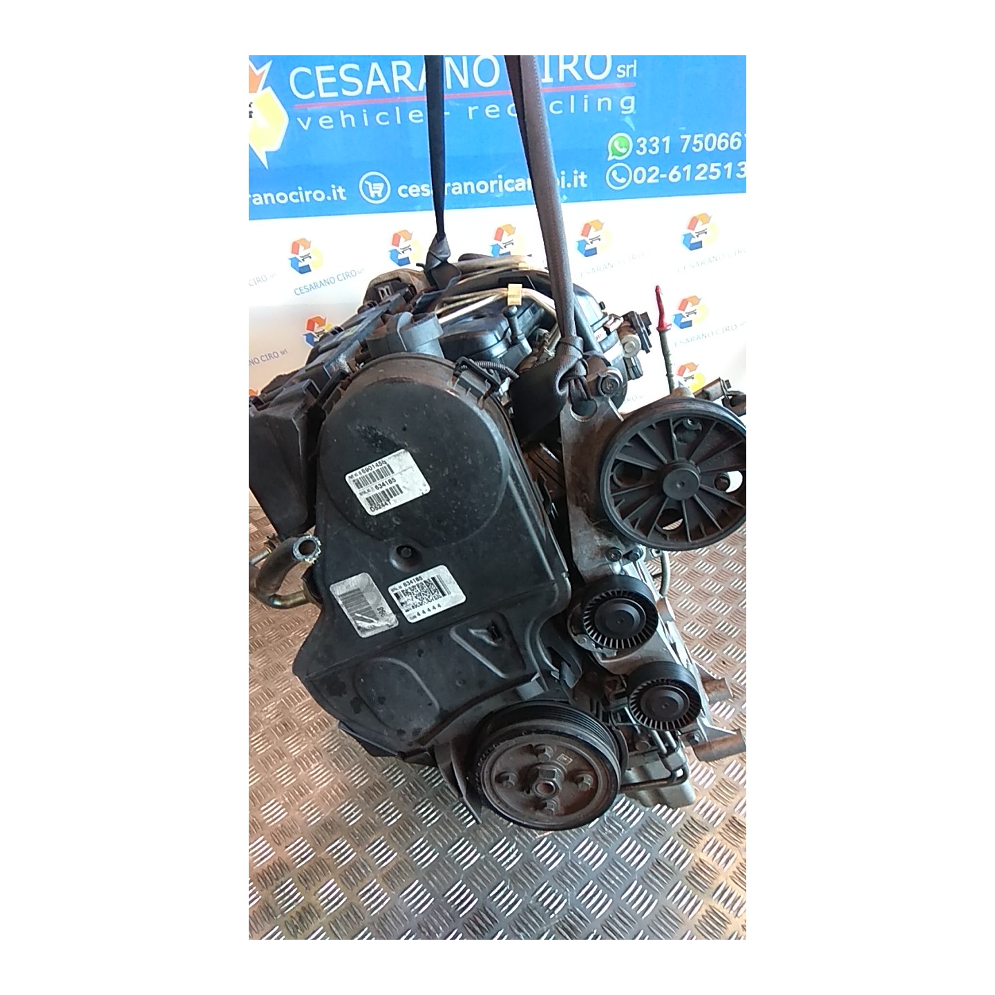 MOTORE SEMICOMPL. ROTAZ. 022 VOLVO S60 (09/00-11/09) D5244T5 8252333