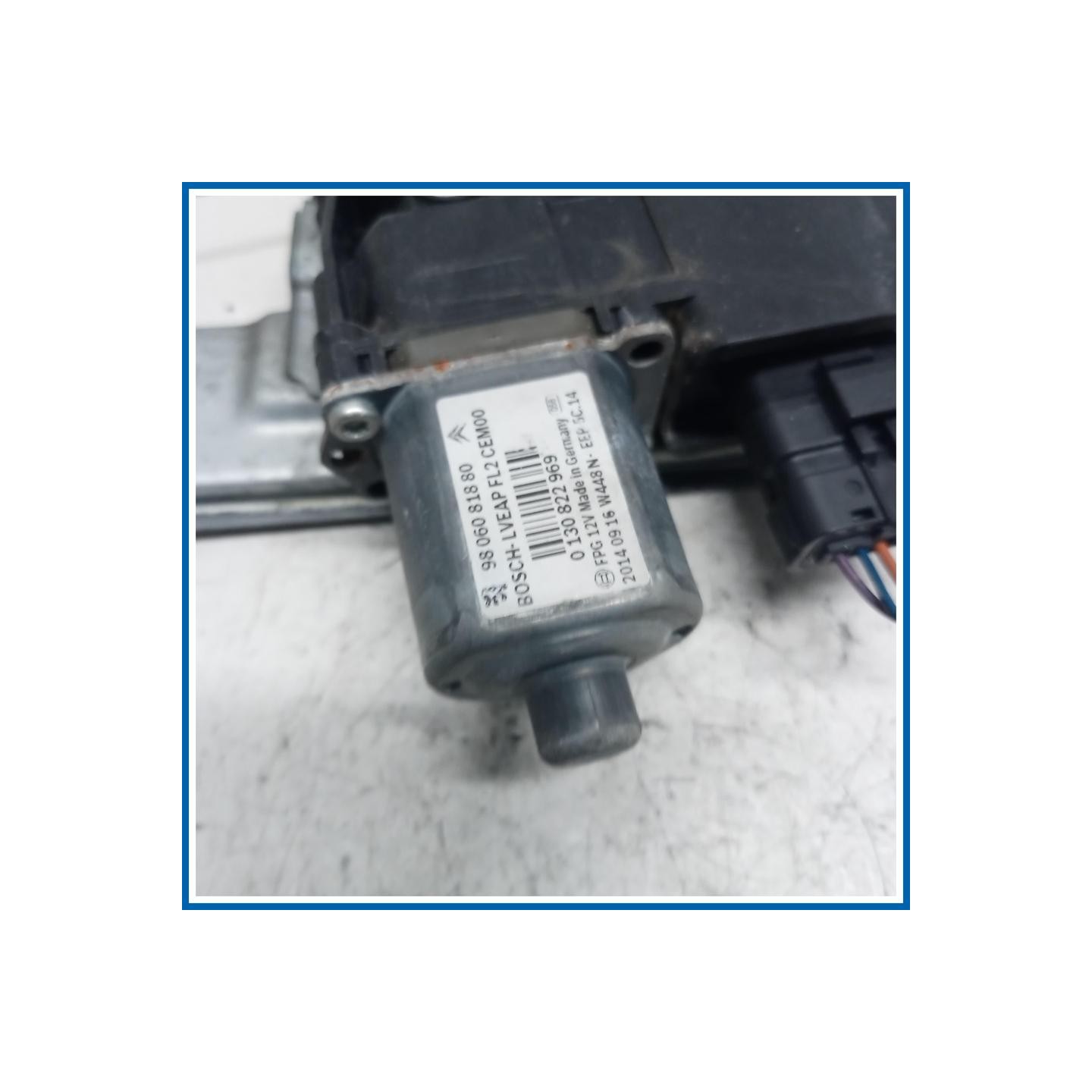 Alzacristallo porta ant. sx. PEUGEOT 2008 I